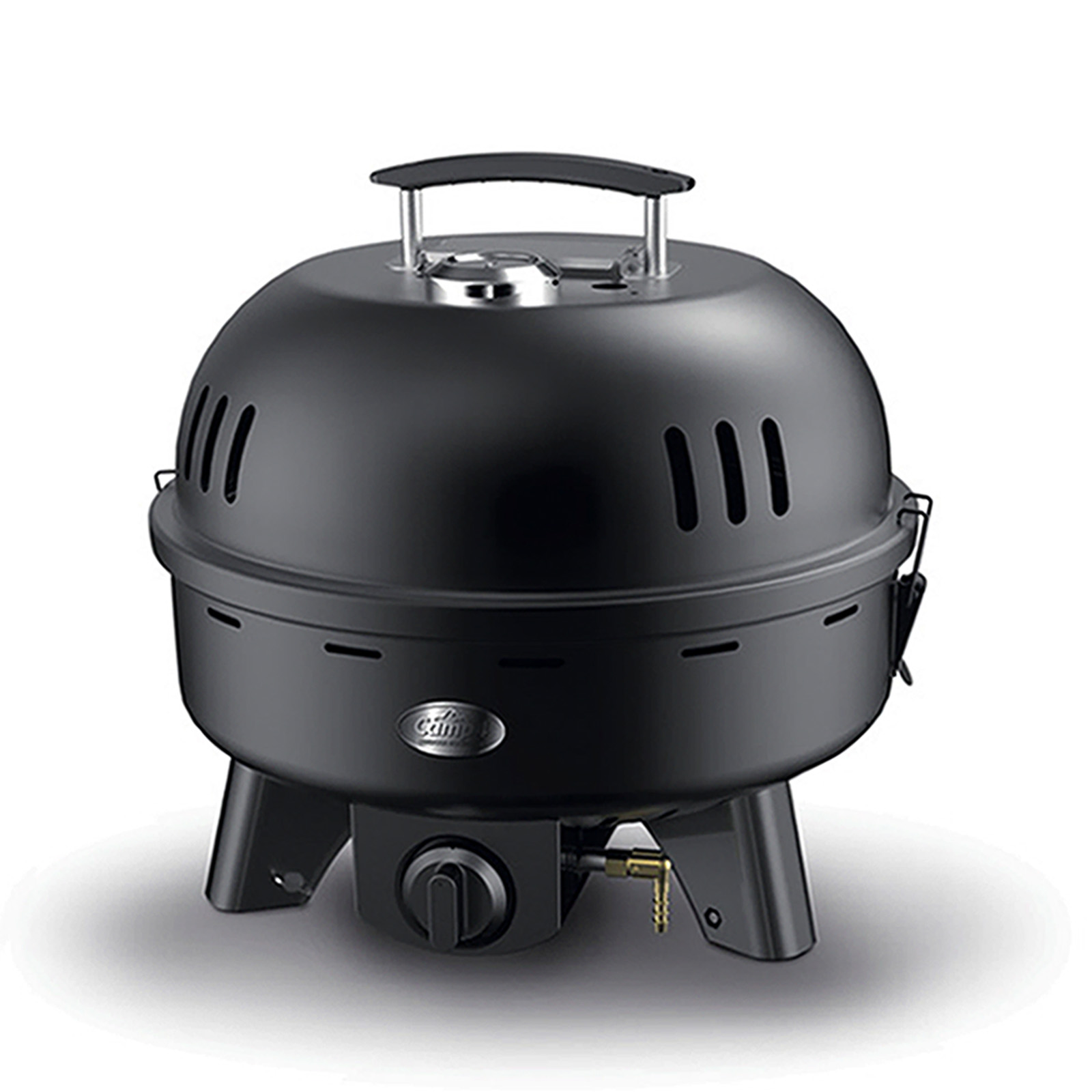 Camp4 Tischgrill Family Gasgrill 50mbar, 4kW, inkl. Deckel mit Thermometer BBQ
