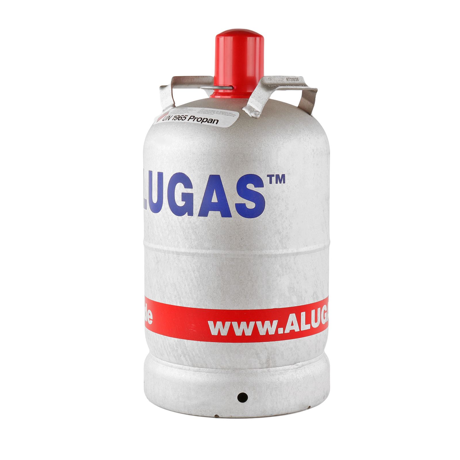 124,50 €  / 1 Stck. 2 x 11 kg Alugas Camping Propan Gas Flasche leer 2 Stck. 