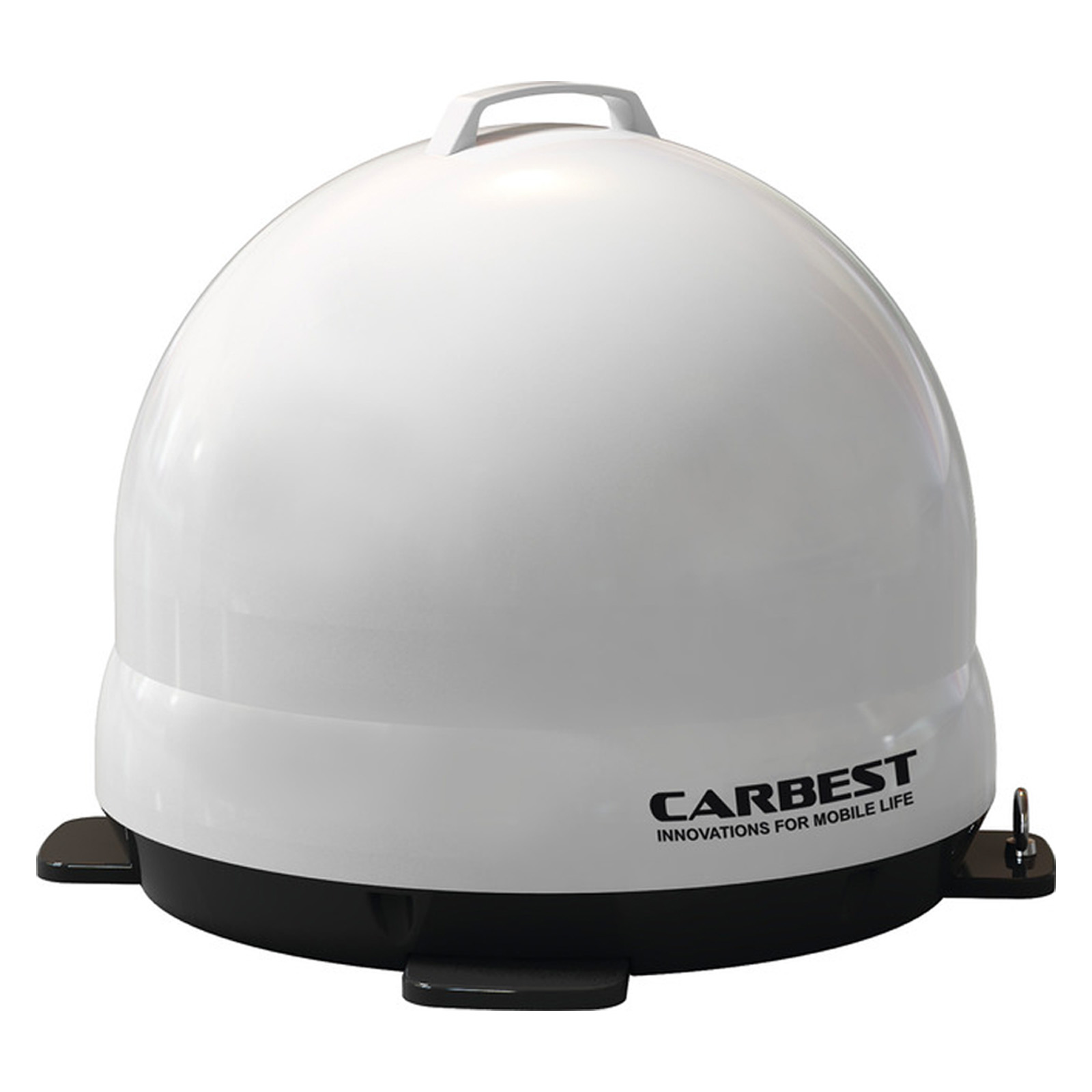 Tragbare Carbest SAT-Antenne SNIPE Handy, Single LNB, Diebstahlschutz - Camping