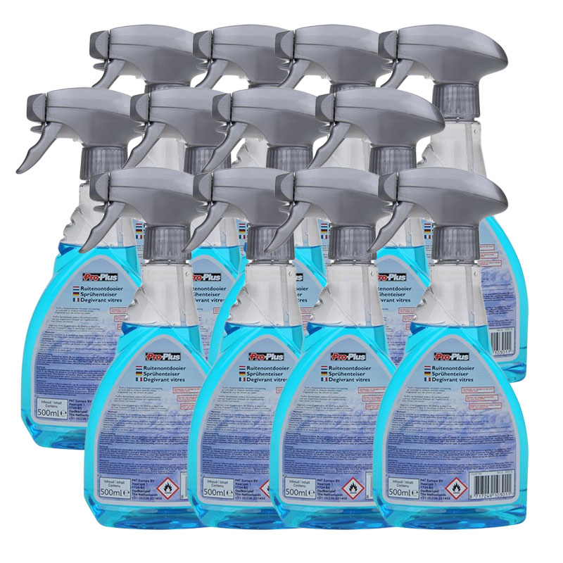 ProPlus Scheibenenteiser gebrauchsfertig 12 x 500 ml in Sprühflasche